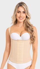 FAJAS MYD C-4055 | TUMMY CONTROL SHAPEWEAR VEST GIRDLE | DAILY USE OPEN BUST SHAPER | POWERNET