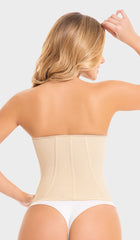 FAJAS MYD C-4057 | FAJA COLOMBIANA WAIST CINCHER VEST FOR WOMEN | STRAPLESS SHAPEWEAR | POWERNET