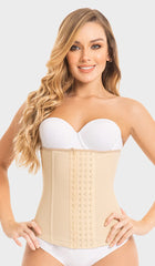 FAJAS MYD C-4057 | FAJA COLOMBIANA WAIST CINCHER VEST FOR WOMEN | STRAPLESS SHAPEWEAR | POWERNET