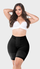 FAJAS MYD 0428 HOURGLASS BBL TUMMY CONTROL HIGH WAISTED POST SURGERY SHAPEWEAR SHORTS / POWERNET