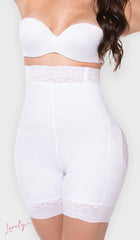 SXA09326 - Short shorts with extra high waist