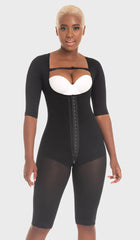 MYD F0074 KNEE-LENGTH FAJA WITH SLEEVES