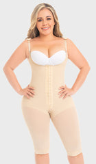 MYD F0078 KNEE-LENGTH FAJA WITH BACK COVERAGE AND ADJUSTABLE STRAPS