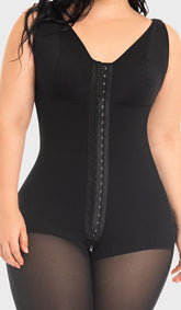 MYD F0120 KNEE-LENGTH FAJA WITH BRA