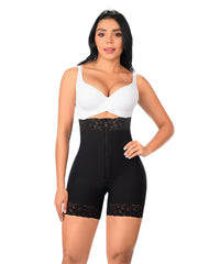forma tu cuerpo O-071 Faja short colombiana - Negra