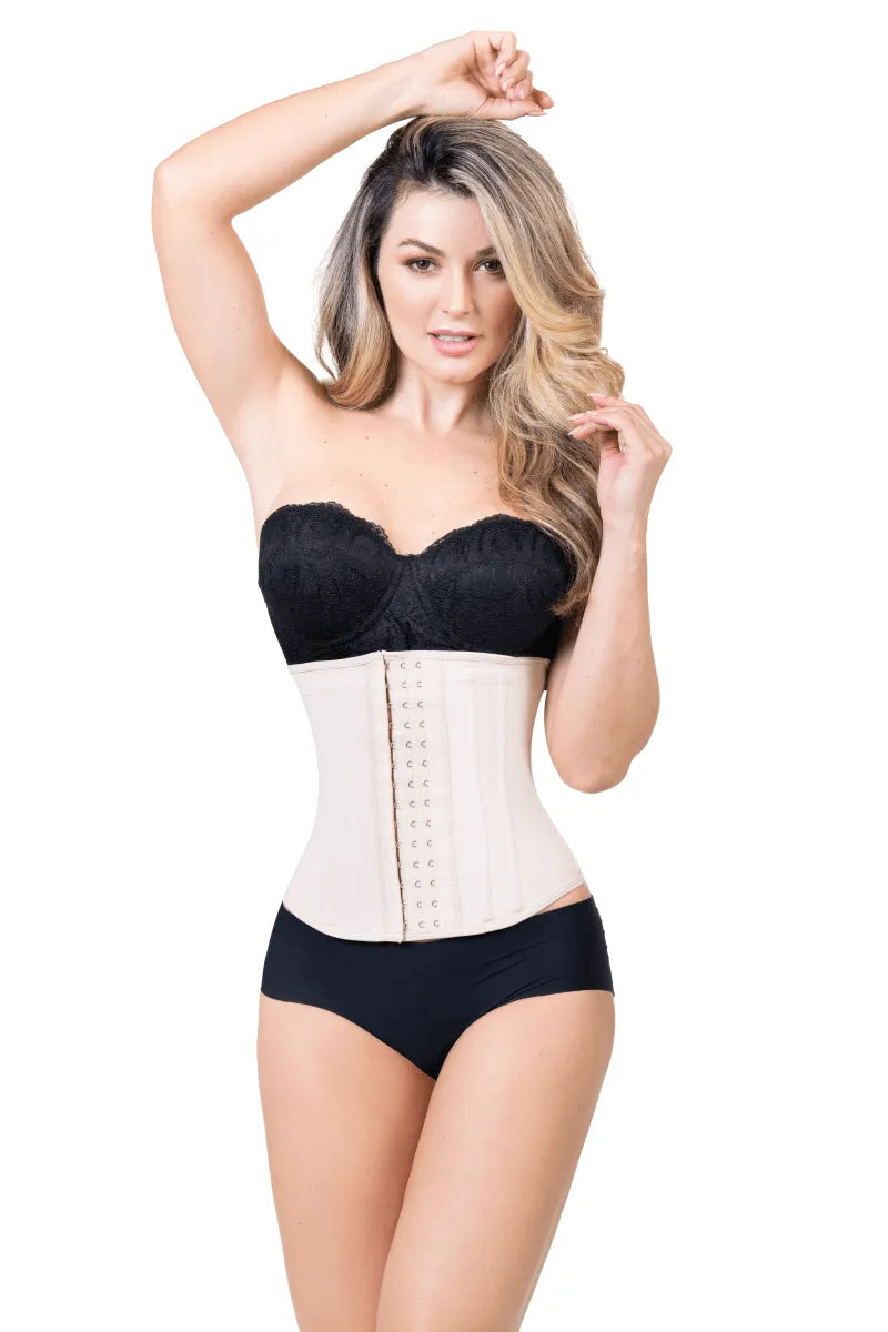 Ann Michell 1024AE Excelencia 3 Hooks Powernet Waist Trainer Faja Miss Curvas