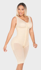 F00470 - HOURGLASS TYPE KNEE-LENGTH FAJA WITH BRA