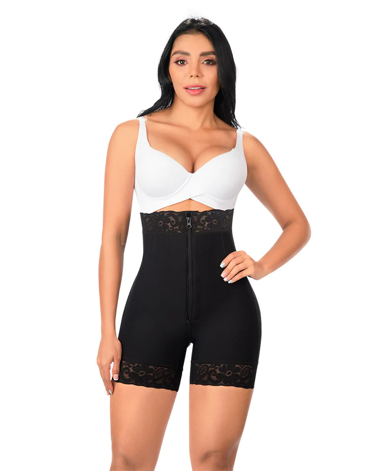 esposas extremadamente vestíbulo forma tu cuerpo O-071 Faja short colombiana - Negra – Miss Curvas