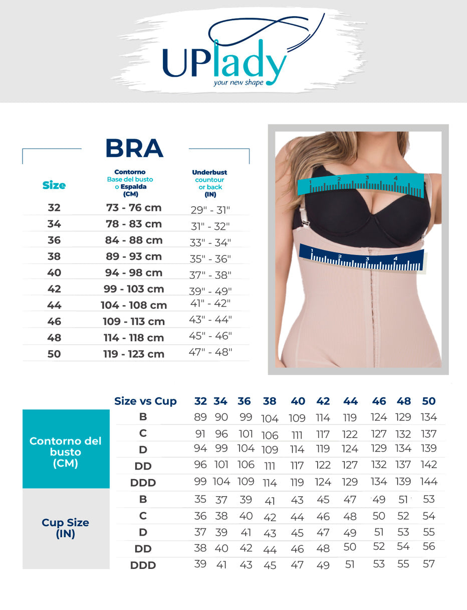 UpLady 8034 | Firm Control Strapless Bra for Women _
