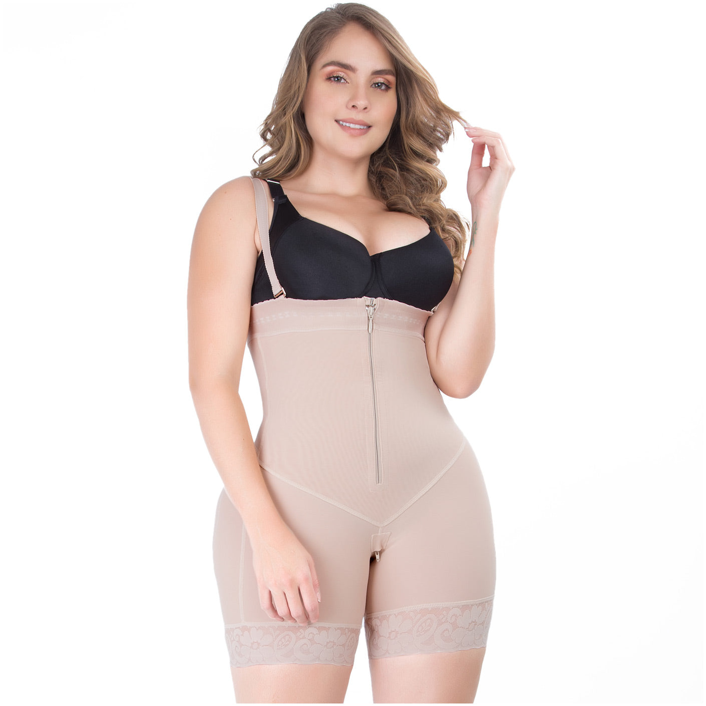 UpLady 6184 | Butt Lifting Shapewear Bodysuit with Wide Hips
