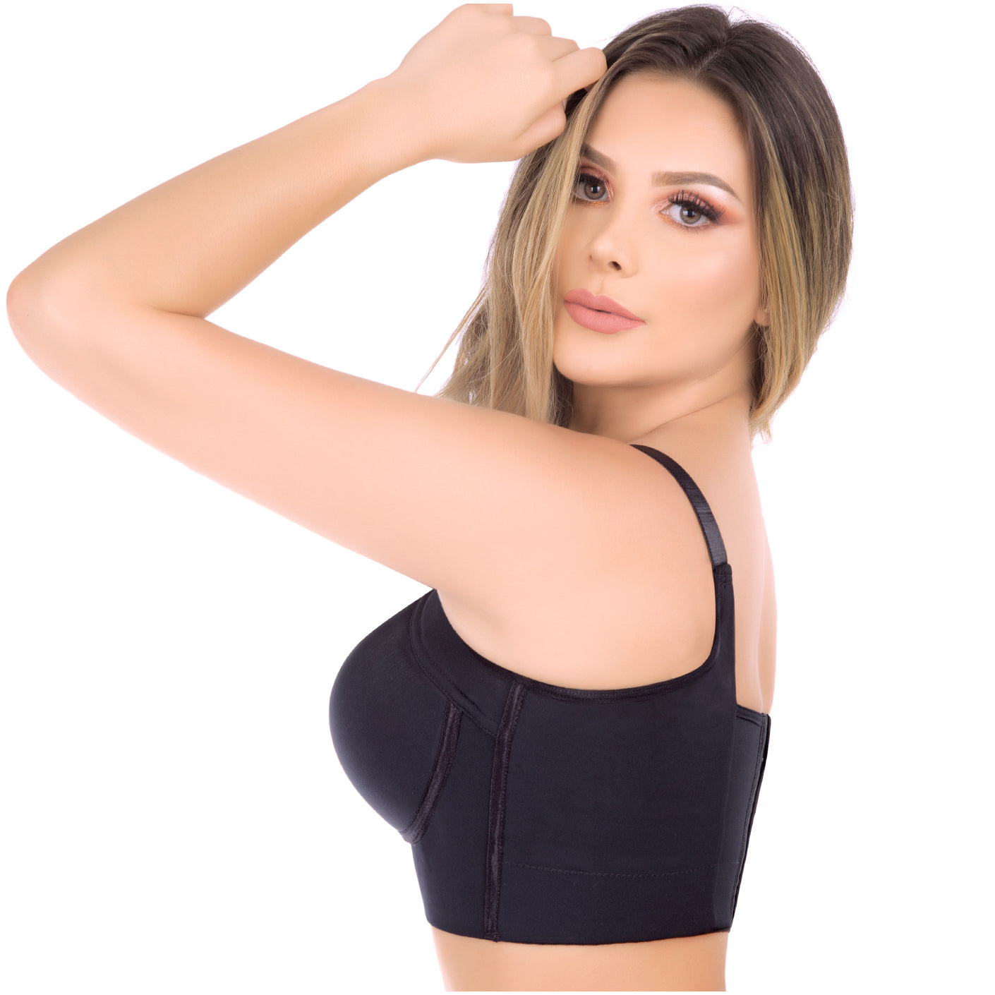 UpLady 8532  Extra Firm High Compression Full Cup Push Up Brassier – Miss  Curvas